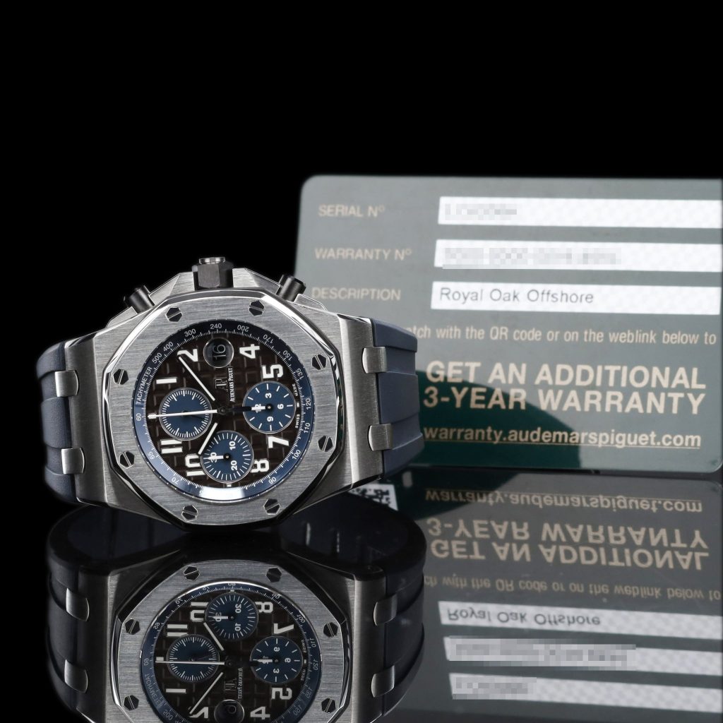 Audemars Piguet Royal Oak Offshore 42 Stainless Steel / Brown / Alligator