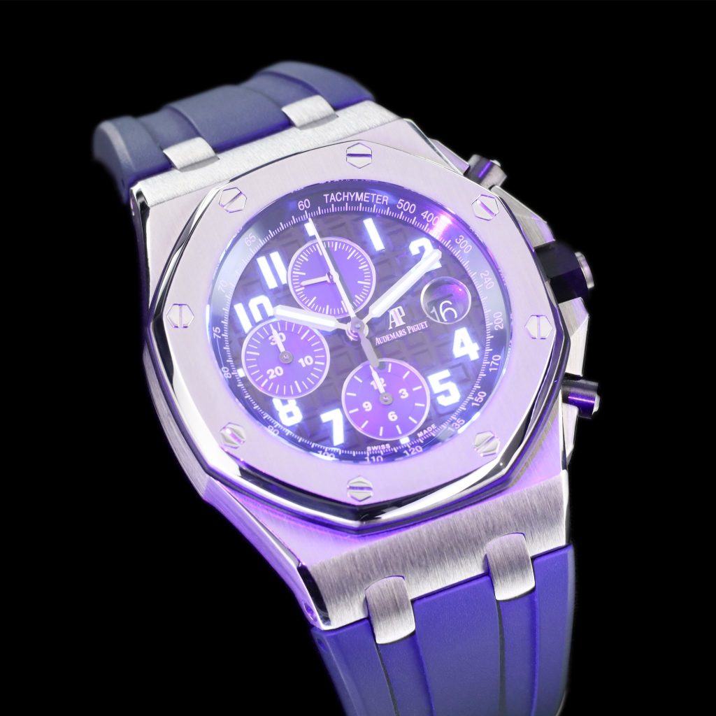 Audemars Piguet Royal Oak Offshore 42 Stainless Steel / Brown / Alligator