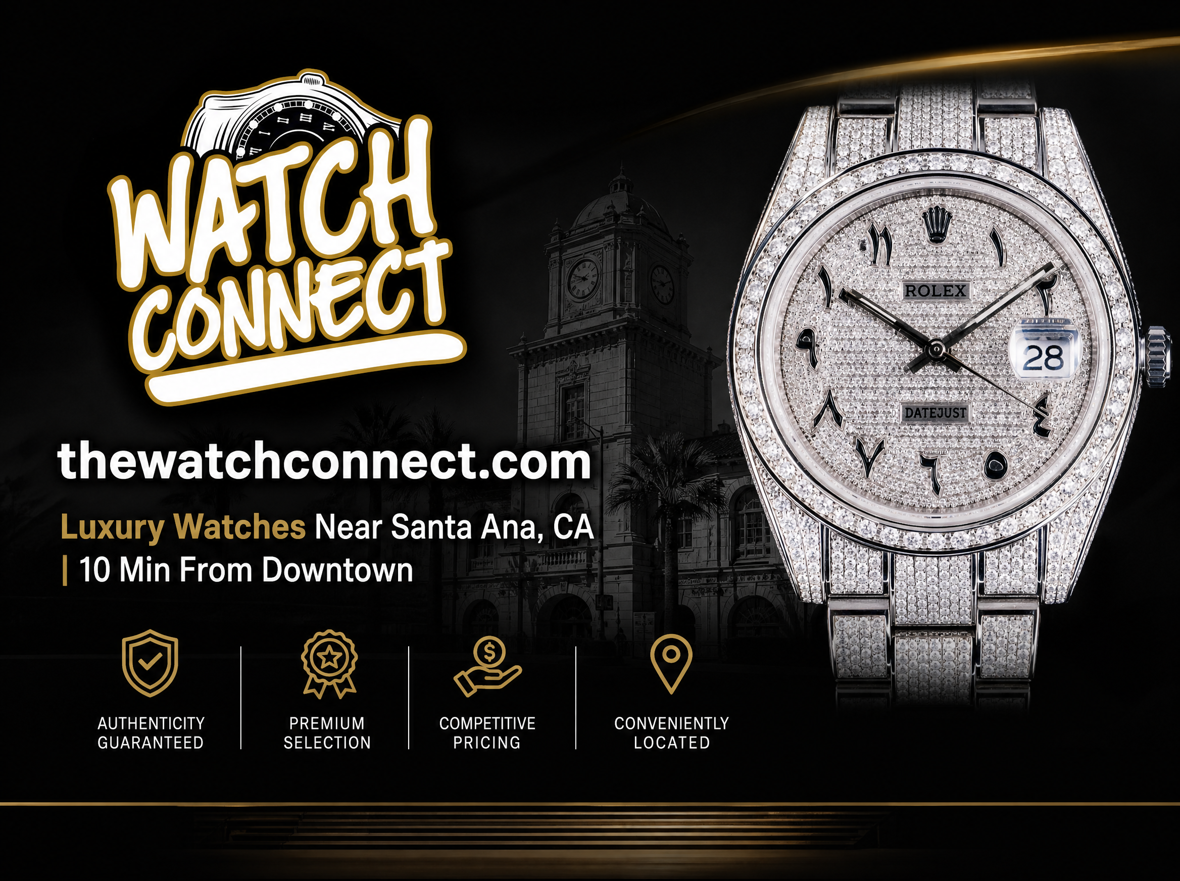 Luxury Watches Near Santa Ana, CA | 10 Min From Downtown | The Watch Connect