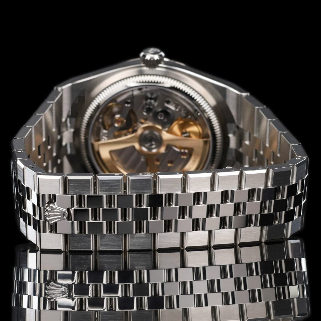 Rolex Land-Dweller Land-Dweller 36 Oystersteel – White Gold / White / Flat Jubilee