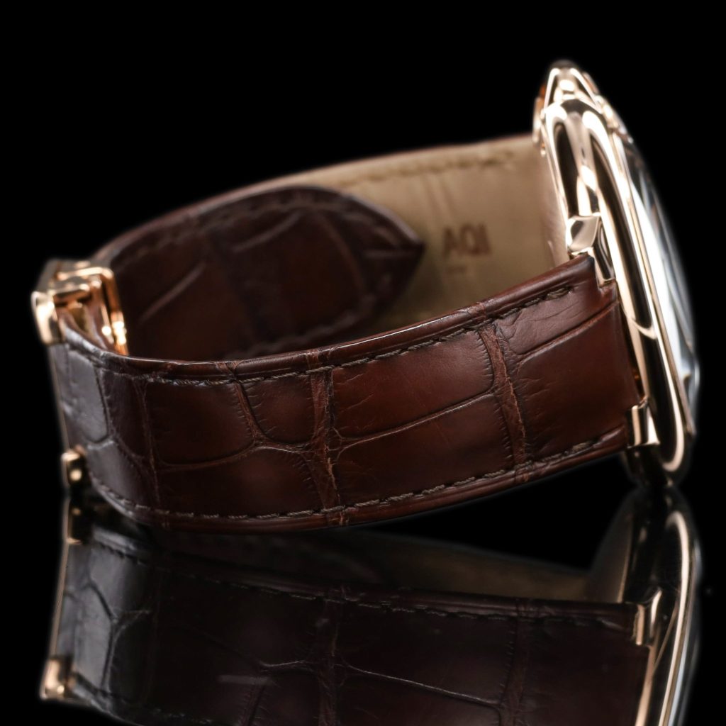 cartier Ballon Bleu 42 Automatic Pink Gold / Chocolate