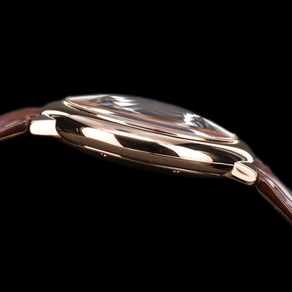 cartier Ballon Bleu 42 Automatic Pink Gold / Chocolate