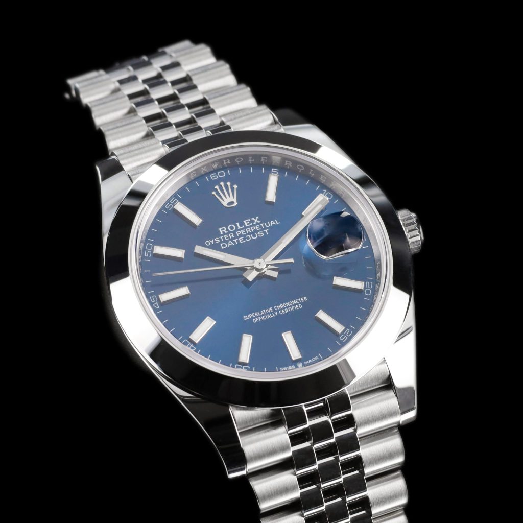 Rolex Datejust 41 Stainless Steel Smooth / Jubilee / Blue