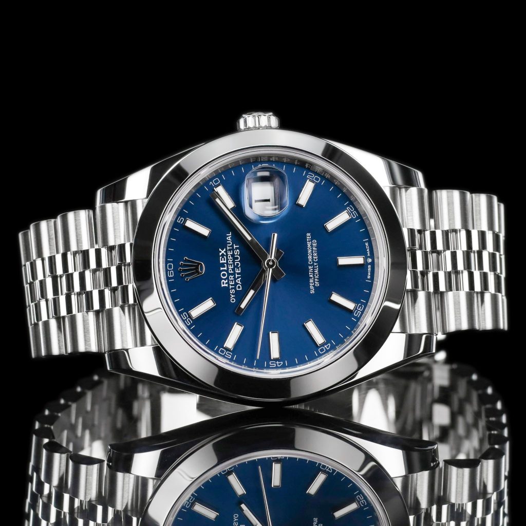 Rolex Datejust 41 Stainless Steel Smooth / Jubilee / Blue