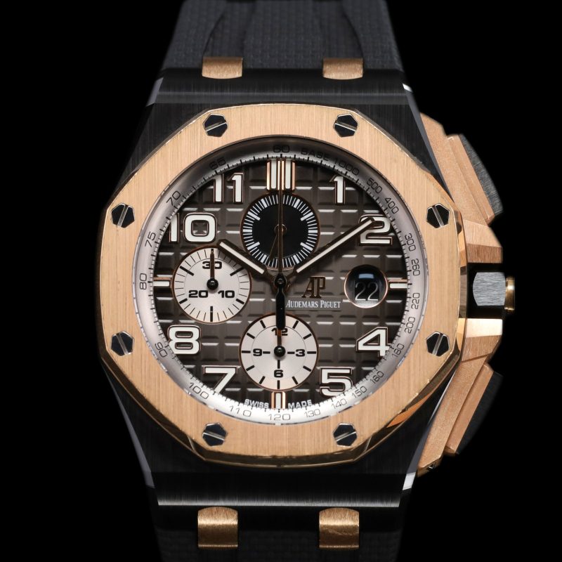 Audemars Piguet Royal Oak Offshore 44 Ceramic / Pink Gold / Grey/Naked