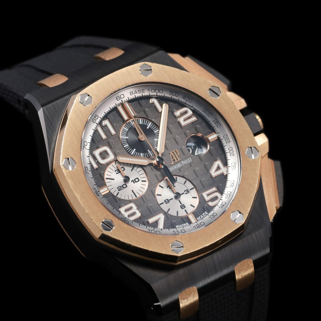 Audemars Piguet Royal Oak Offshore 44 Ceramic / Pink Gold / Grey/Naked