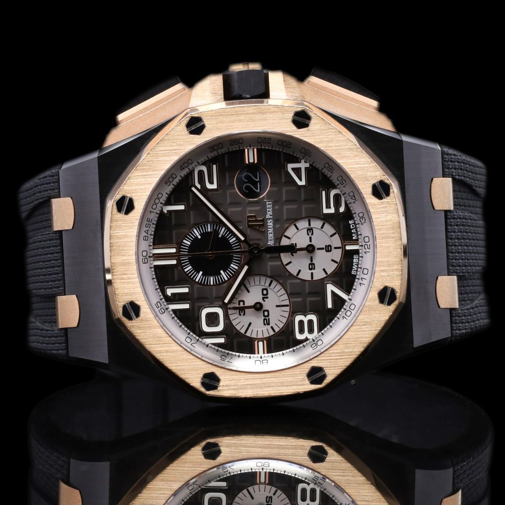 Audemars Piguet Royal Oak Offshore 44 Ceramic / Pink Gold / Grey/Naked