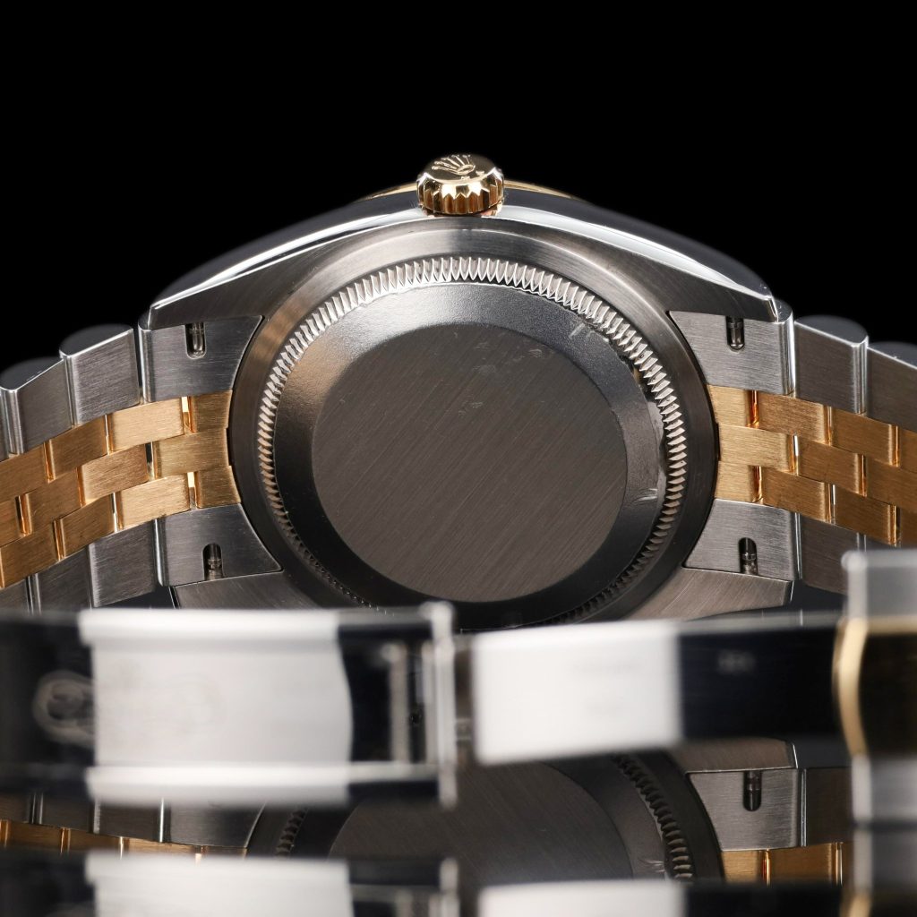 Rolex Datejust 36 Stainless Steel – Yellow Gold – Fluted / Olive Roman Diamond / Jubilee