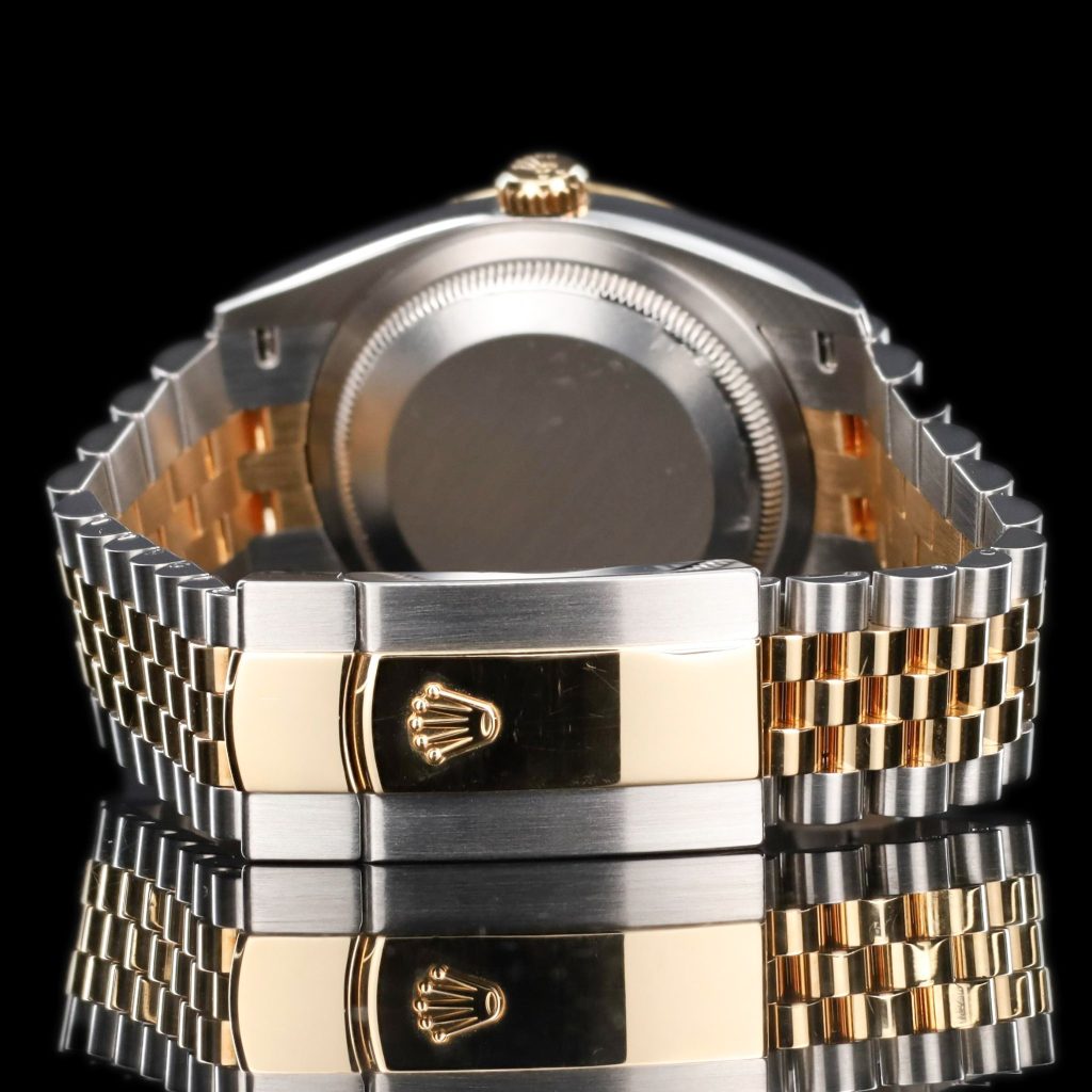 Rolex Datejust 36 Stainless Steel – Yellow Gold – Fluted / Olive Roman Diamond / Jubilee