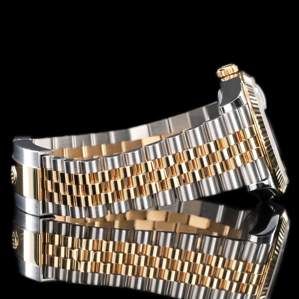 Rolex Datejust 36 Stainless Steel – Yellow Gold – Fluted / Olive Roman Diamond / Jubilee