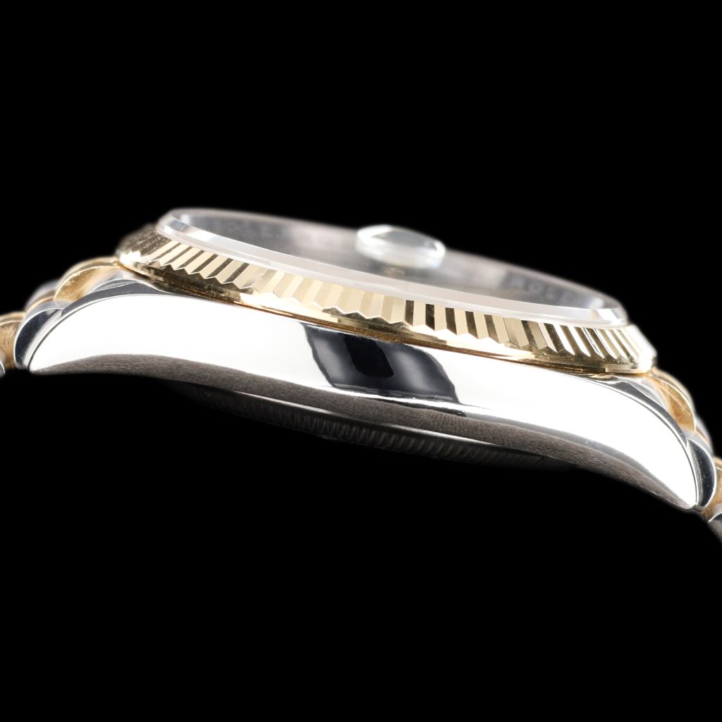 Rolex Datejust 36 Stainless Steel – Yellow Gold – Fluted / Olive Roman Diamond / Jubilee