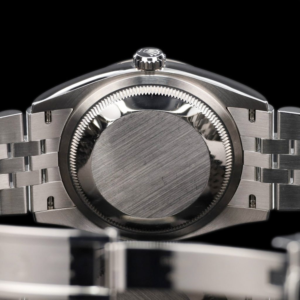 Rolex Datejust 36 Stainless Steel / Fluted / Pink Jubilee / Jubilee
