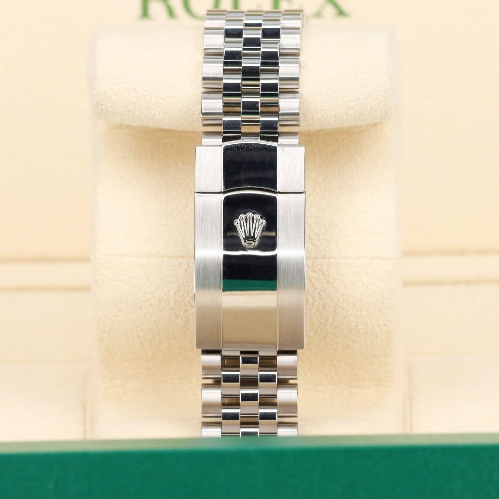 Rolex Datejust 36 Stainless Steel / Fluted / Pink Jubilee / Jubilee