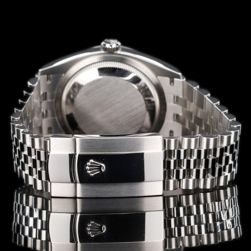 Rolex Datejust 36 Stainless Steel / Fluted / Pink Jubilee / Jubilee