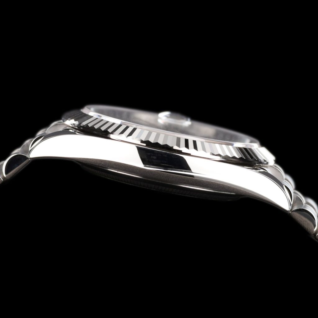 Rolex Datejust 41 Stainless Steel – Fluted / Green Ombré / Jubilee