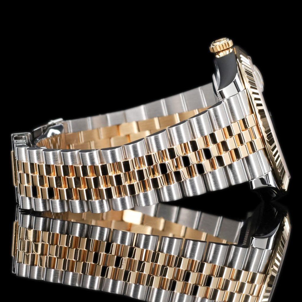 Rolex Datejust 41 Rolesor Yellow – Fluted / Jubilee / Champagne – Fluted