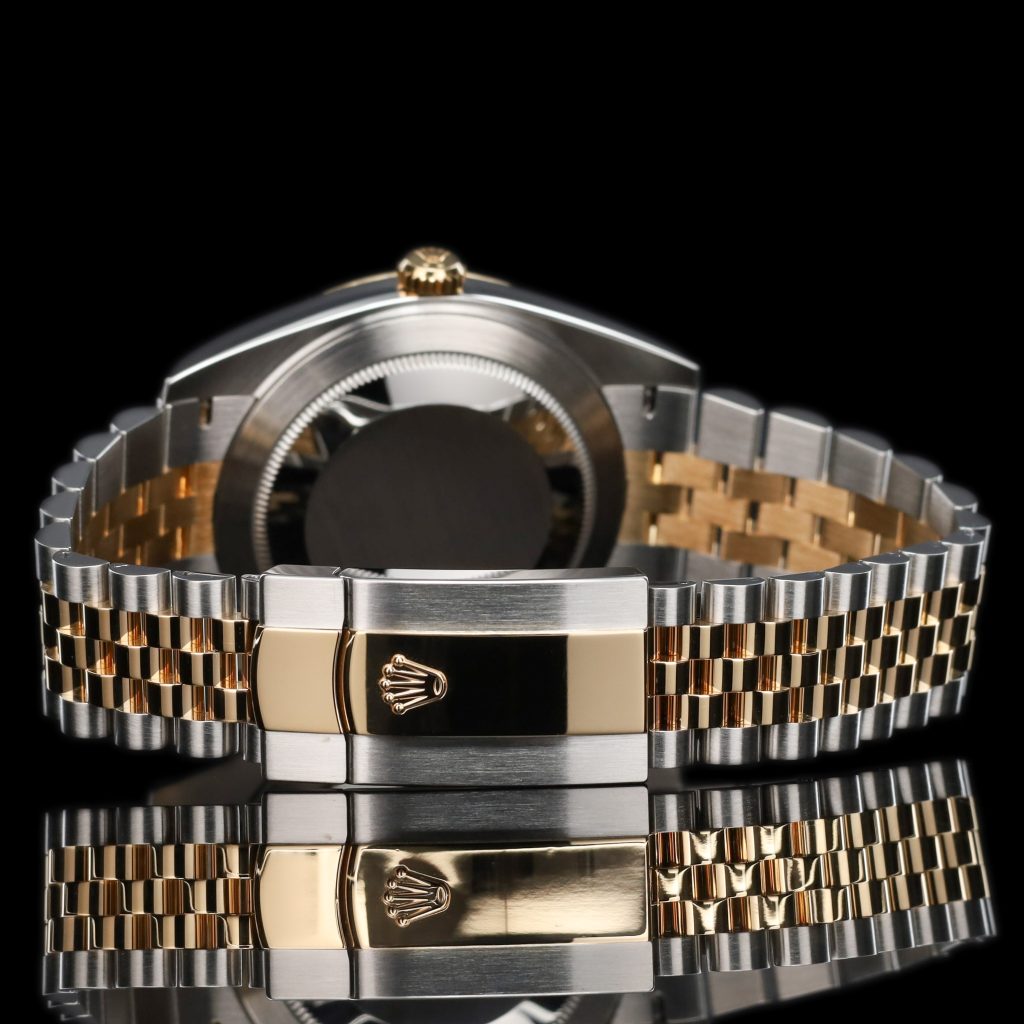 Rolex Datejust 41 Rolesor Yellow – Fluted / Jubilee / Champagne – Fluted