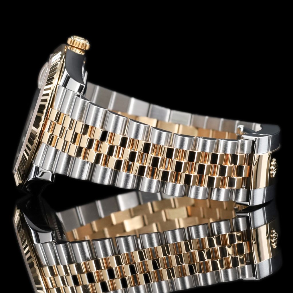 Rolex Datejust 41 Rolesor Yellow – Fluted / Jubilee / Champagne – Fluted