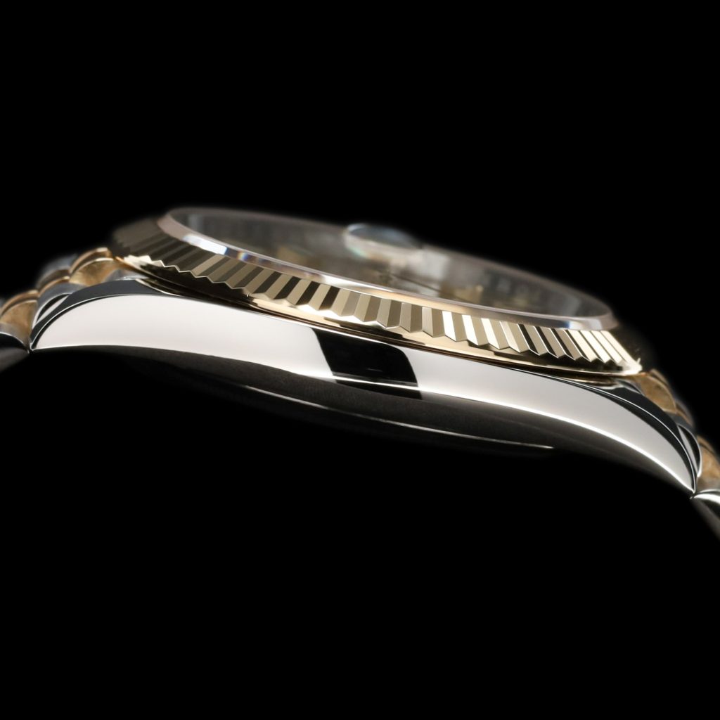 Rolex Datejust 41 Rolesor Yellow – Fluted / Jubilee / Champagne – Fluted