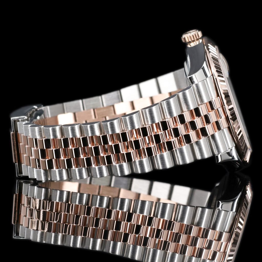 Rolex Datejust 41 Rolesor Everose Fluted / Jubilee / Chocolate