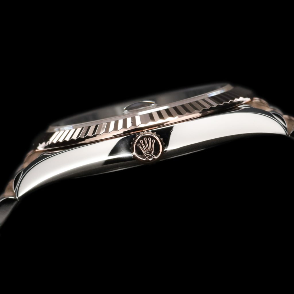 Rolex Datejust 41 Rolesor Everose Fluted / Jubilee / Chocolate