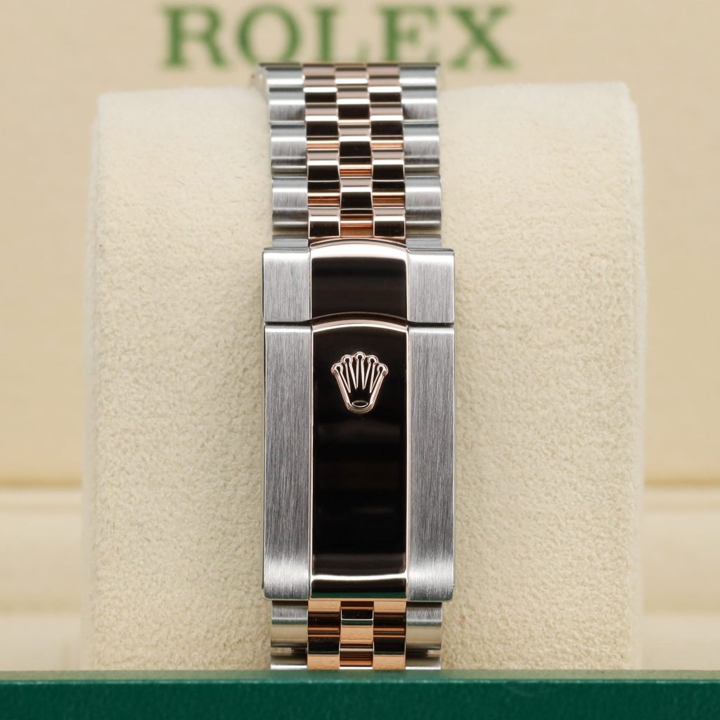 Rolex Datejust 41 Rolesor Everose Fluted / Jubilee / Chocolate