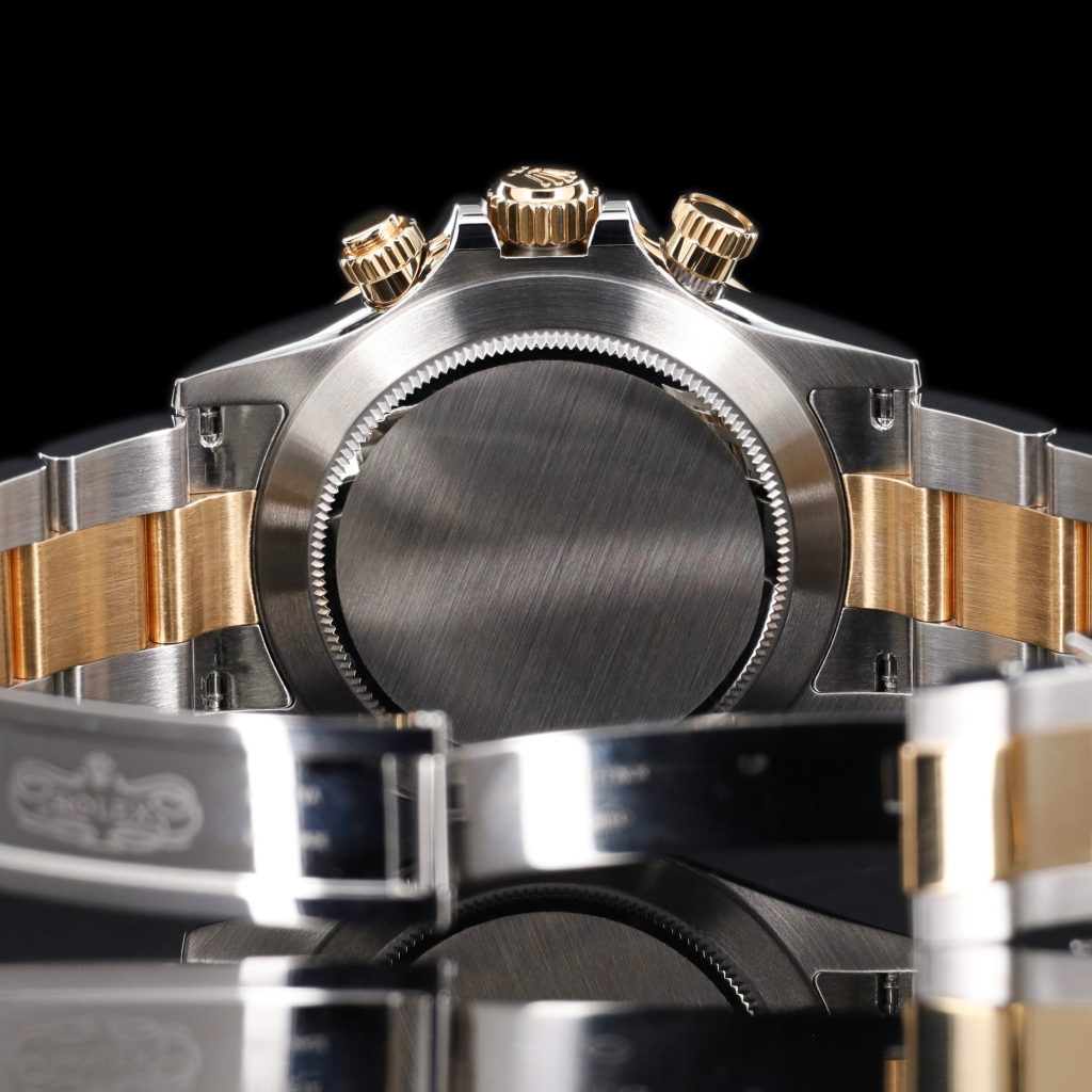 Rolex Daytona Cosmograph Stainless Steel / Yellow Gold / White