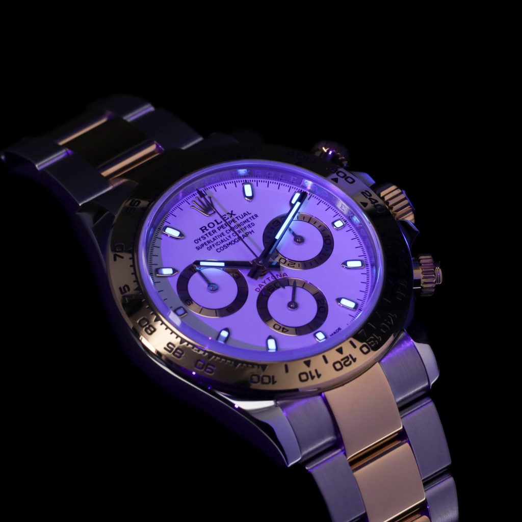 Rolex Daytona Cosmograph Stainless Steel / Yellow Gold / White
