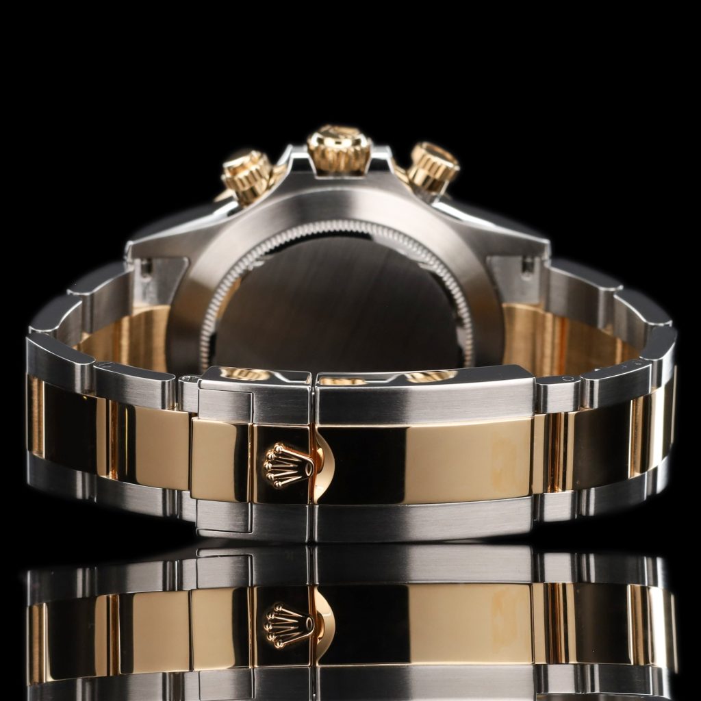 Rolex Daytona Cosmograph Stainless Steel / Yellow Gold / White
