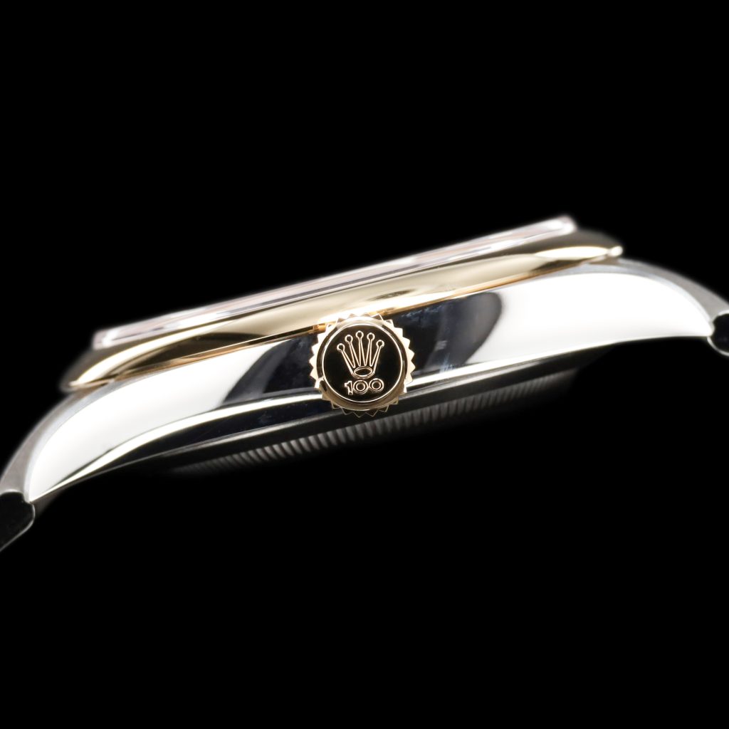 Rolex Oyster Perpetual Stainless Steel – Yellow Gold / Slate
