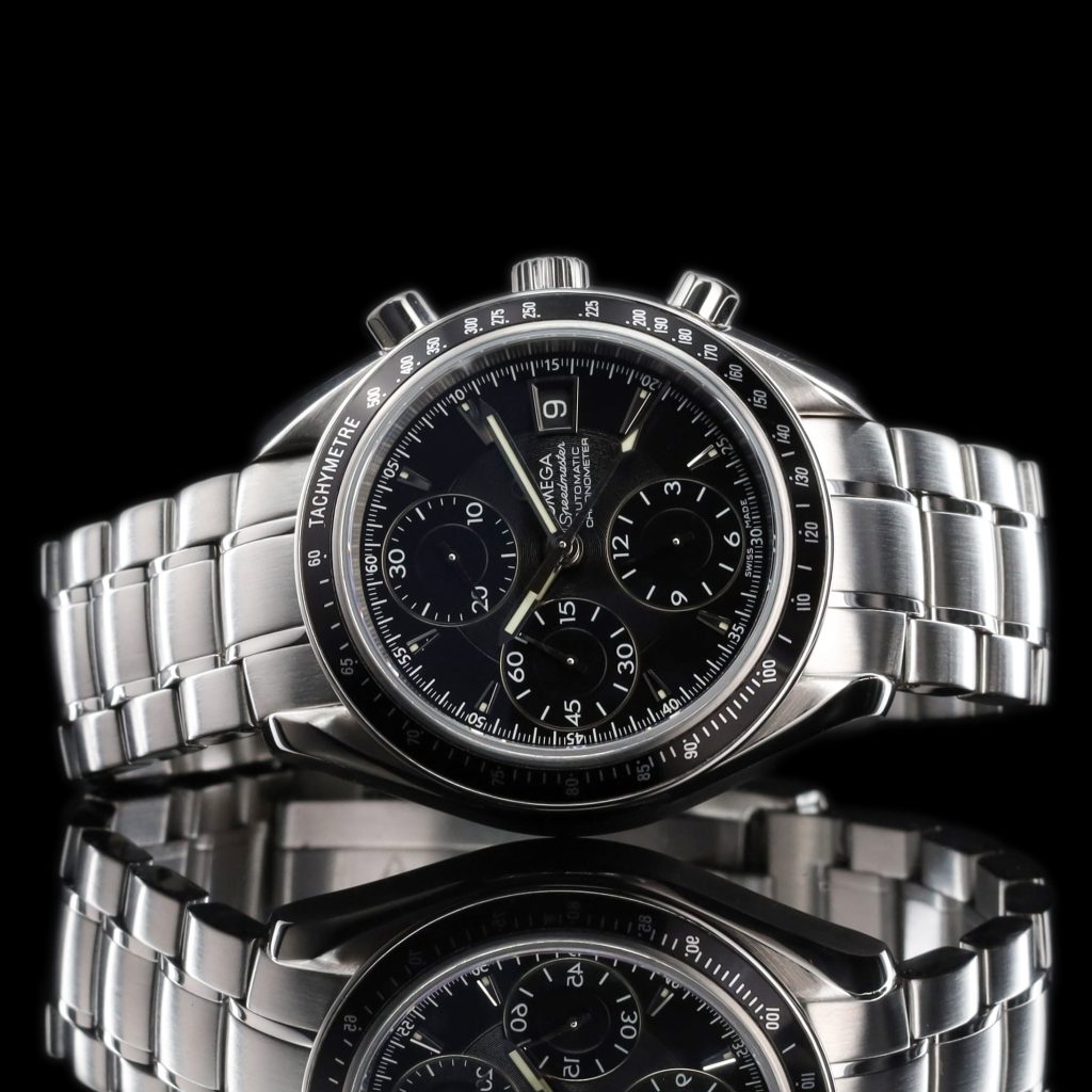 Omega Speedmaster Date 40 Stainless Steel / Black / Bracelet