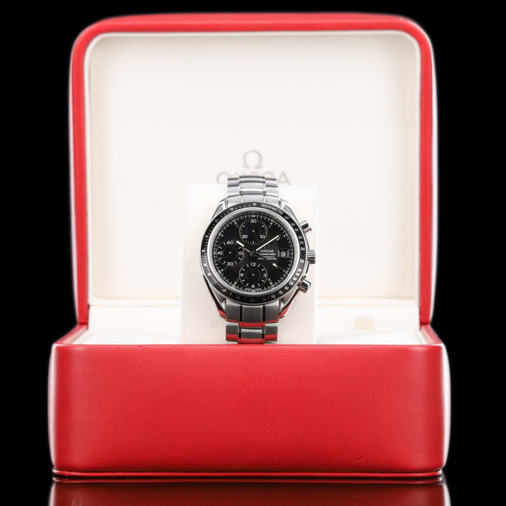 Omega Speedmaster Date 40 Stainless Steel / Black / Bracelet