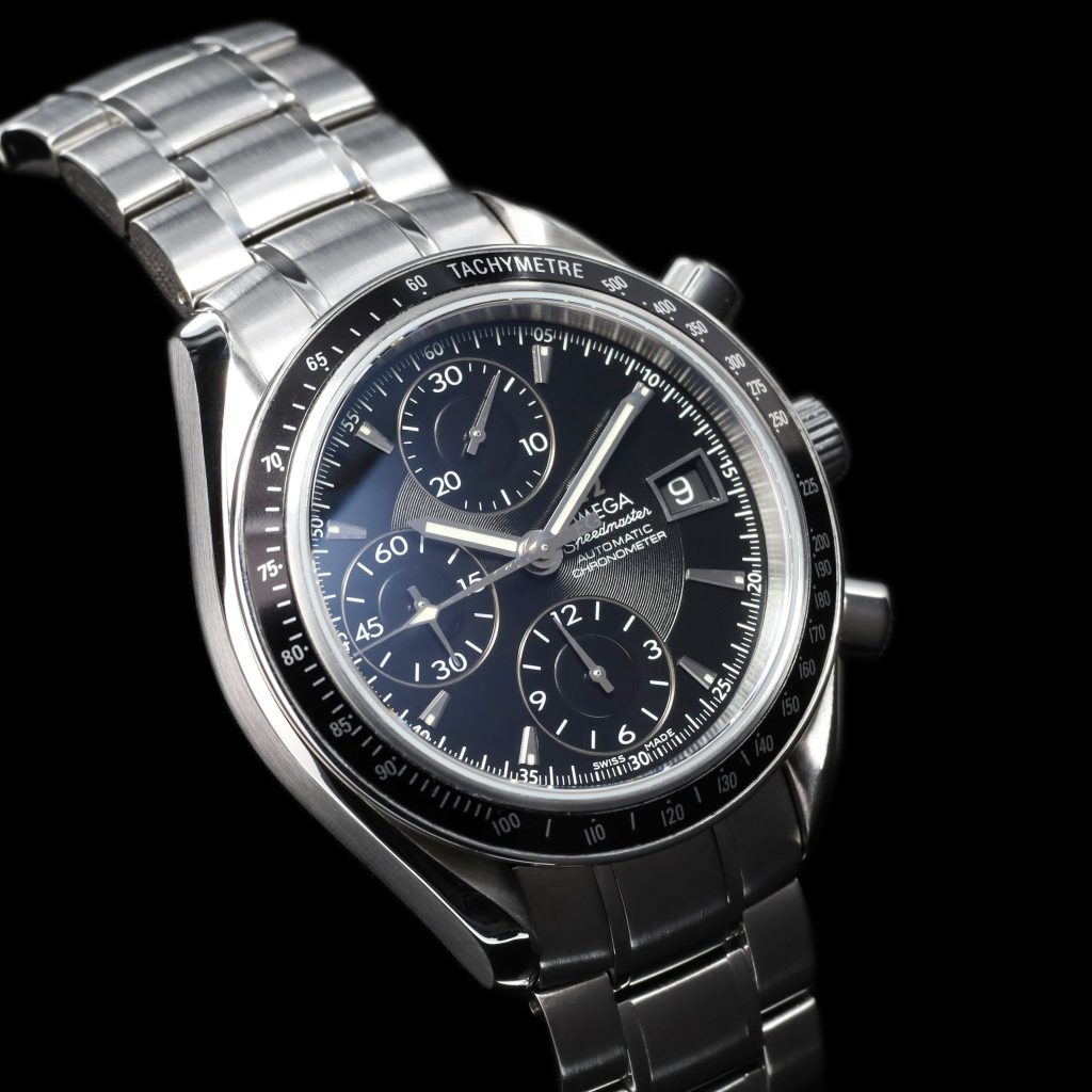 Omega Speedmaster Date 40 Stainless Steel / Black / Bracelet