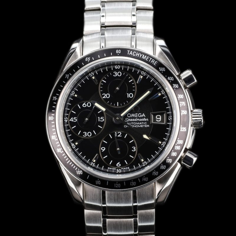 Omega Speedmaster Date 40 Stainless Steel / Black / Bracelet